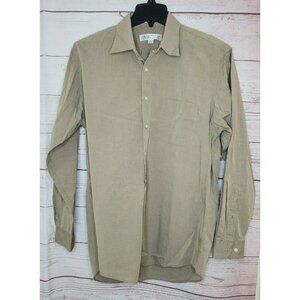 Perry Ellis Portfolio Men's Dress Shirt – Size 16 34/35 Long Sleeve Button-Up